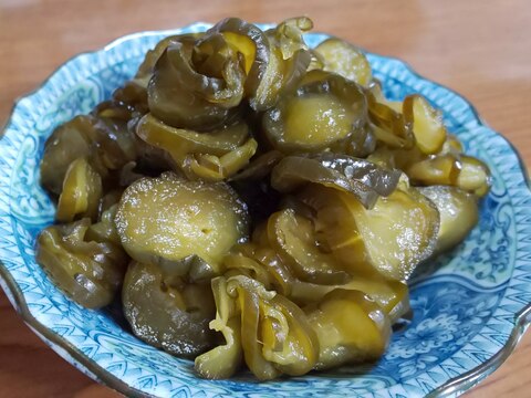 祖母直伝！きゅうり煮！きゅうりの大量消費、常備菜に